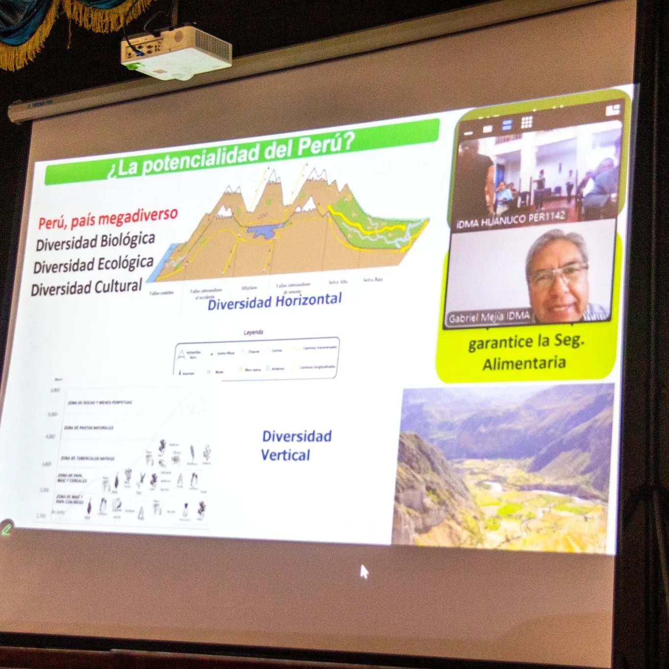 🥦 Conversatorio “Cumbres de los Sistemas Alimentarios Sostenibles 2024 – Huánuco”